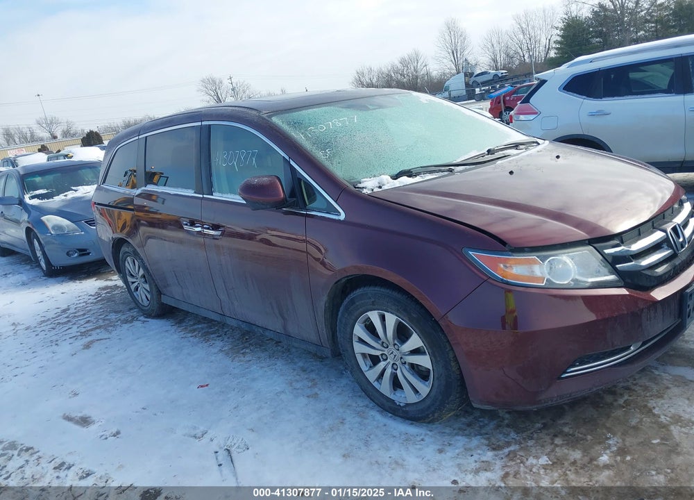 2016 HONDA ODYSSEY EX-L VIN: 5FNRL5H65GB125429