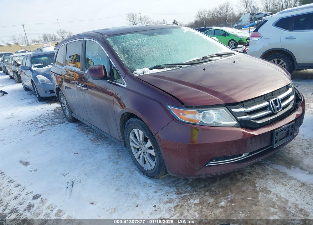 2016 HONDA ODYSSEY EX-L VIN: 5FNRL5H65GB125429