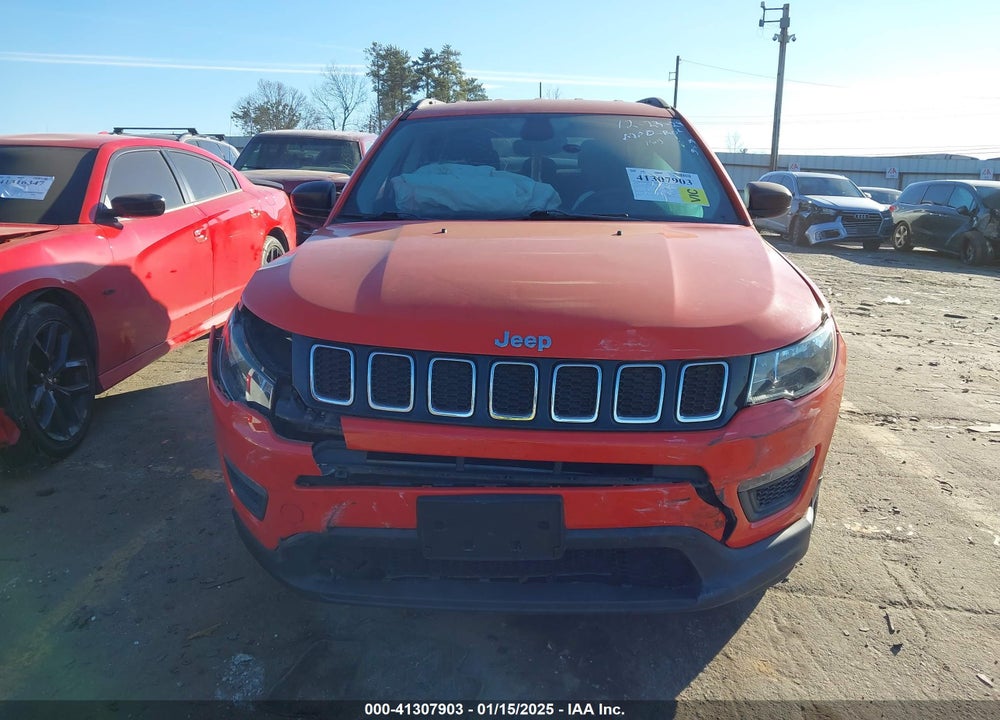 2018 JEEP COMPASS VIN: 3C4NJCAB0JT416140
