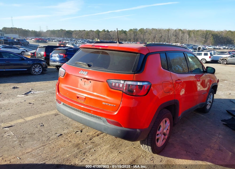 2018 JEEP COMPASS VIN: 3C4NJCAB0JT416140