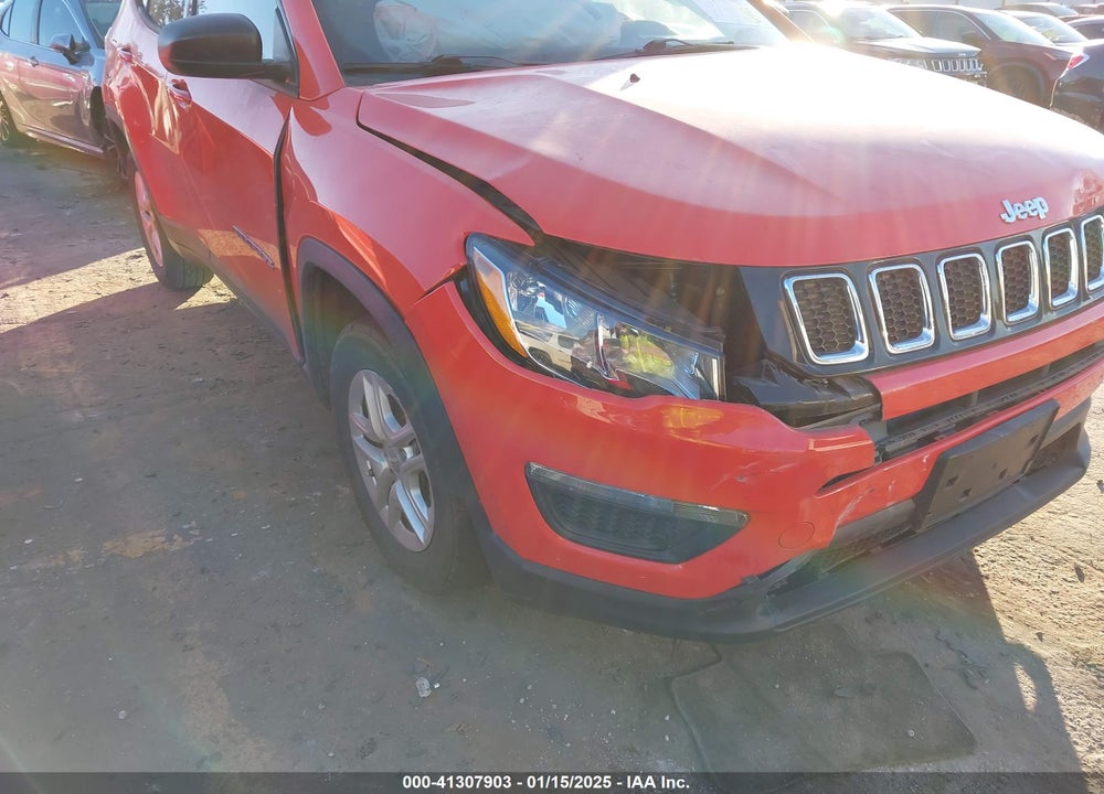 2018 JEEP COMPASS VIN: 3C4NJCAB0JT416140