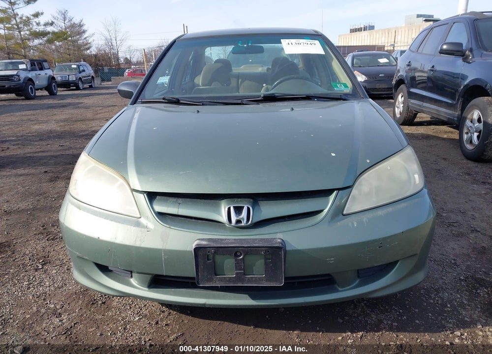 2004 HONDA CIVIC LX VIN: 1HGES16534L020872
