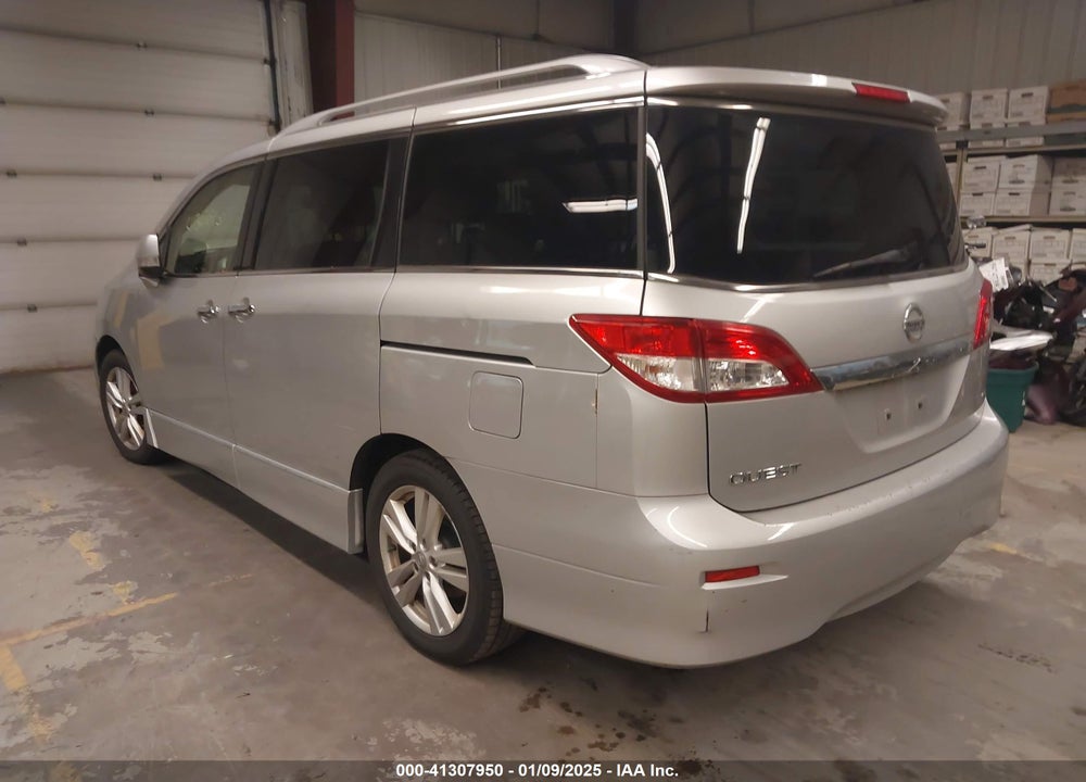 2014 NISSAN QUEST SL VIN: JN8AE2KP0E9100960