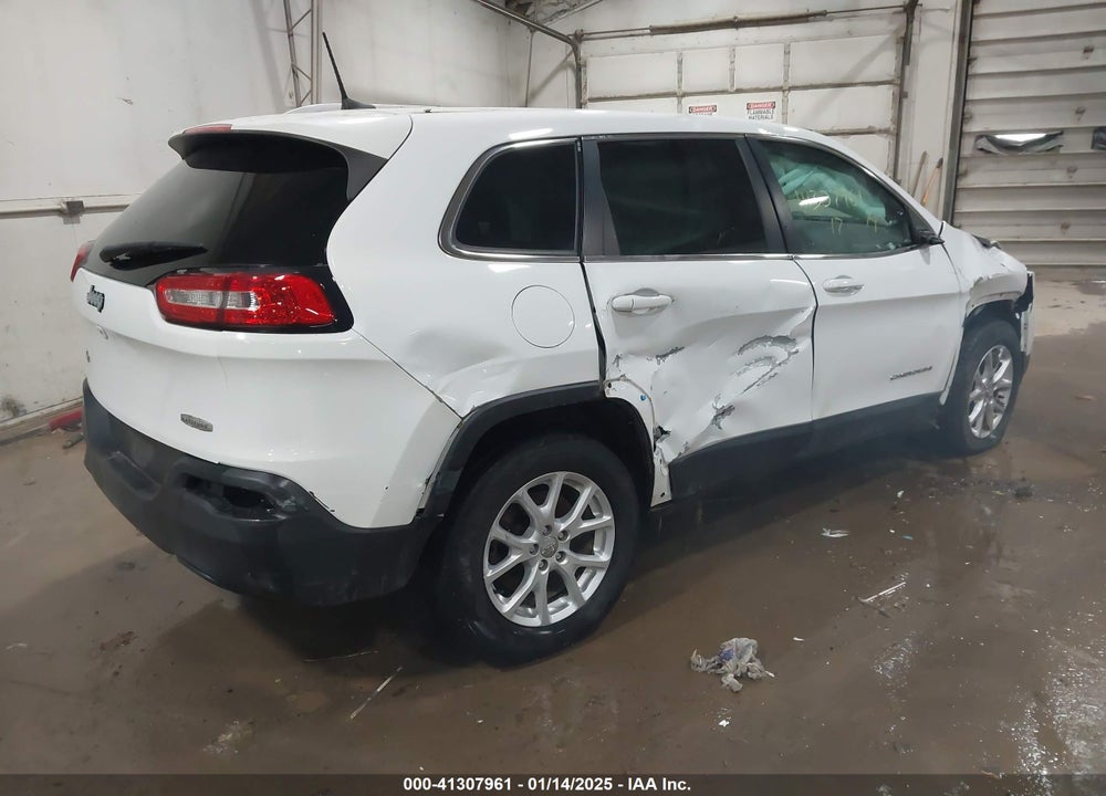 2017 JEEP CHEROKEE LATITUDE 4X4 VIN: 1C4PJMCB2HW537512