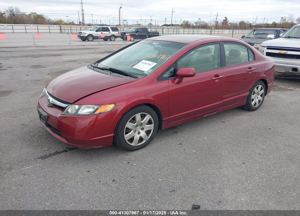 2007 HONDA CIVIC LX VIN: 1HGFA16567L103322