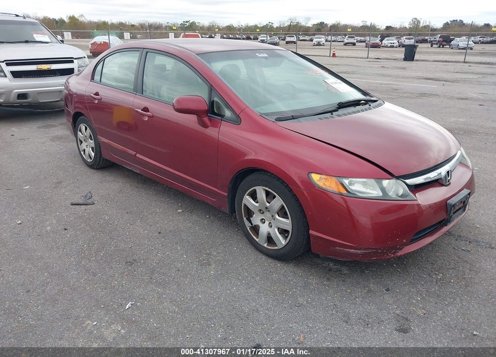 2007 HONDA CIVIC LX VIN: 1HGFA16567L103322
