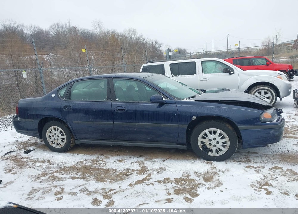 2001 CHEVROLET IMPALA VIN: 2G1WF55E019360394
