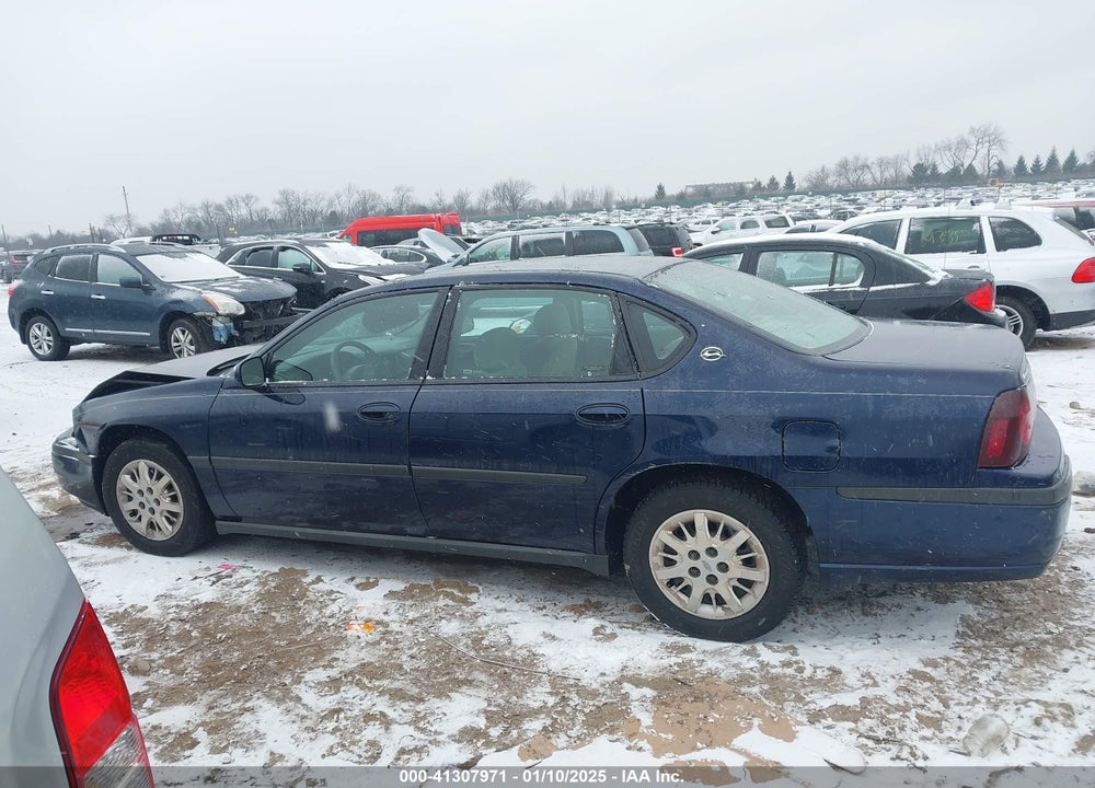 2001 CHEVROLET IMPALA VIN: 2G1WF55E019360394