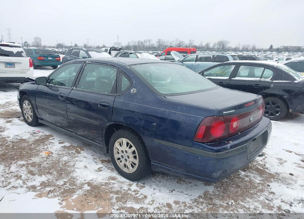2001 CHEVROLET IMPALA VIN: 2G1WF55E019360394