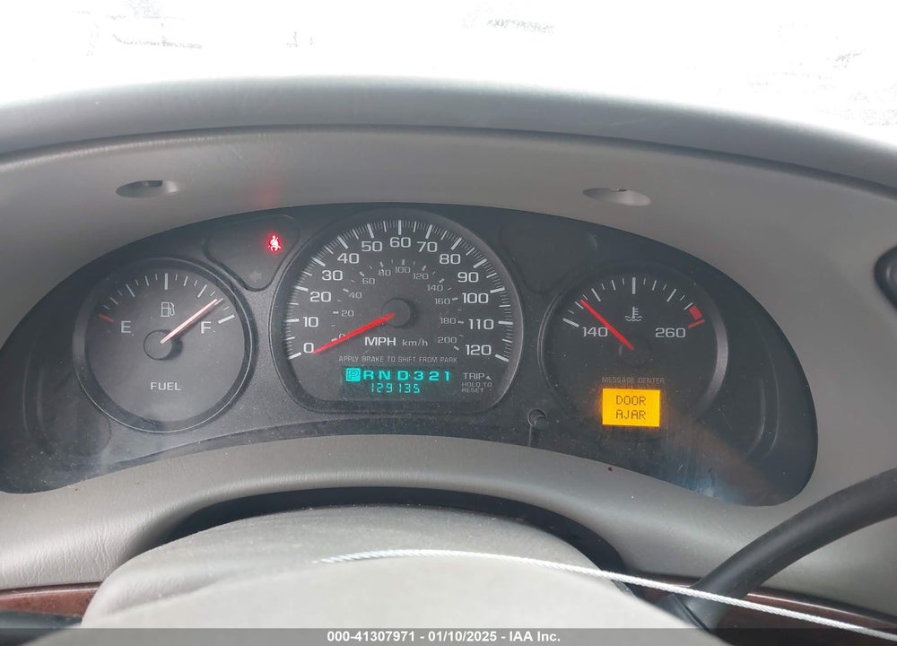 2001 CHEVROLET IMPALA VIN: 2G1WF55E019360394