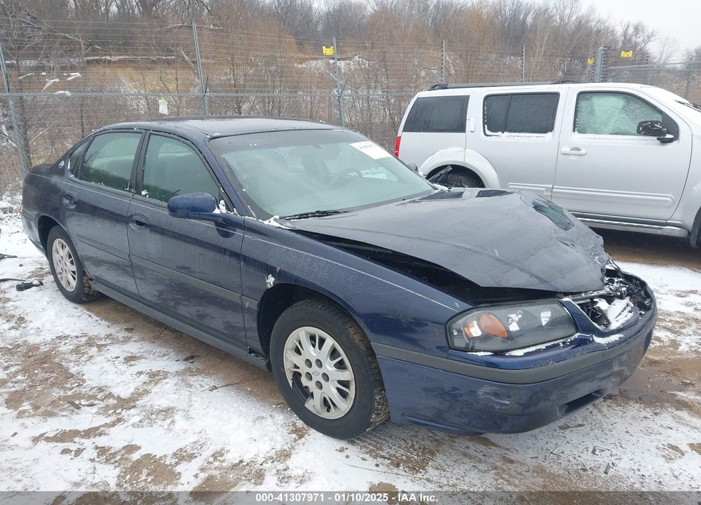 2001 CHEVROLET IMPALA VIN: 2G1WF55E019360394