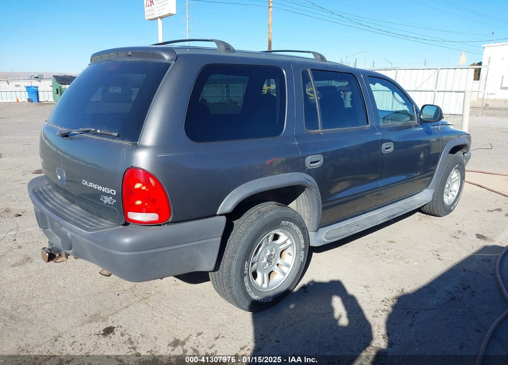 2003 DODGE DURANGO SPORT/SXT VIN: 1D4HS38N93F549358