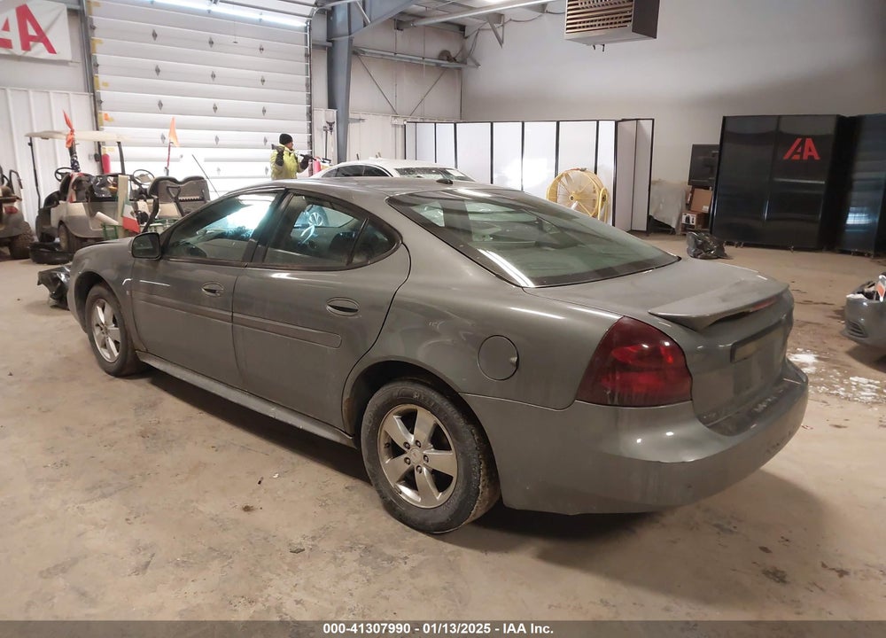 2008 PONTIAC GRAND PRIX VIN: 2G2WP552681188850