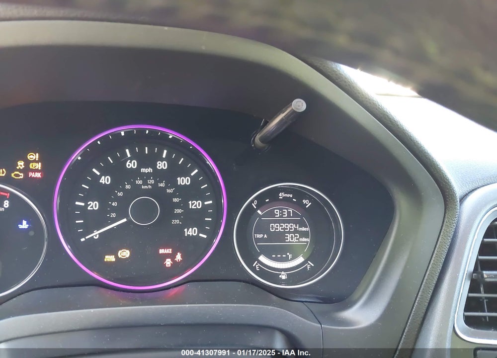 2018 HONDA HR-V EX-L VIN: 3CZRU5H76JM709888