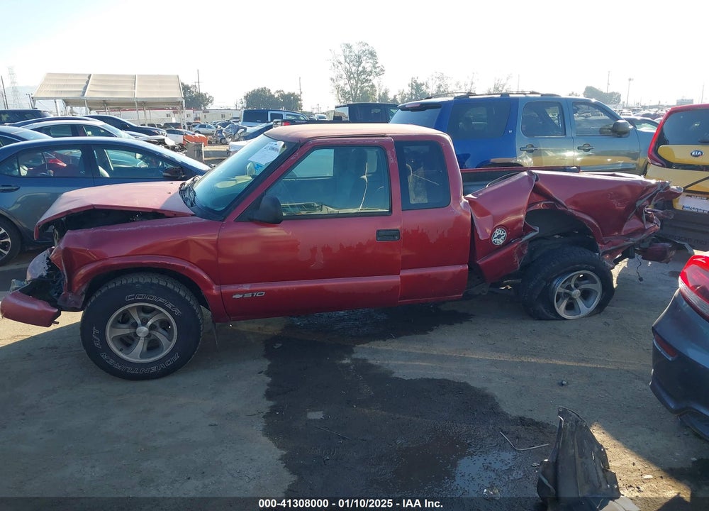 1998 CHEVROLET S-10 LS FLEETSIDE VIN: 1GCCS1940W8126551