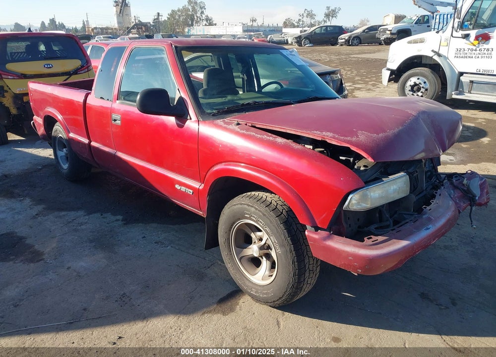 1998 CHEVROLET S-10 LS FLEETSIDE VIN: 1GCCS1940W8126551
