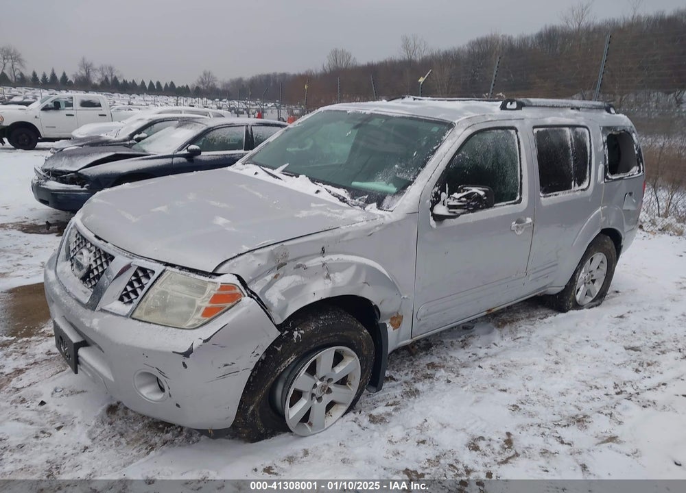 2010 NISSAN PATHFINDER SE VIN: 5N1AR1NB3AC607256