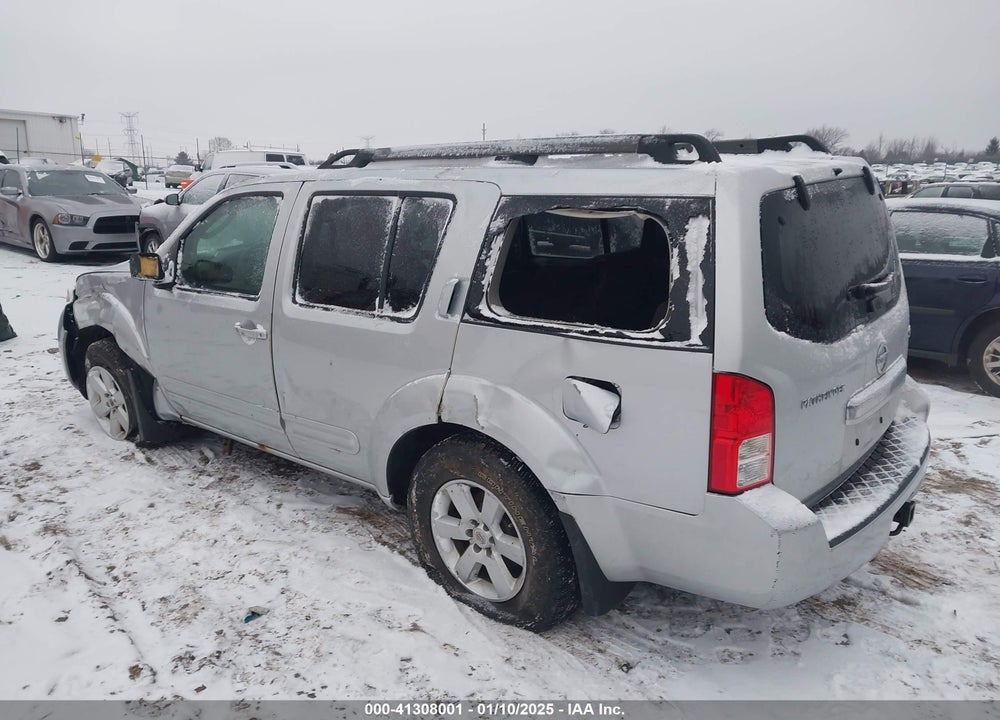 2010 NISSAN PATHFINDER SE VIN: 5N1AR1NB3AC607256