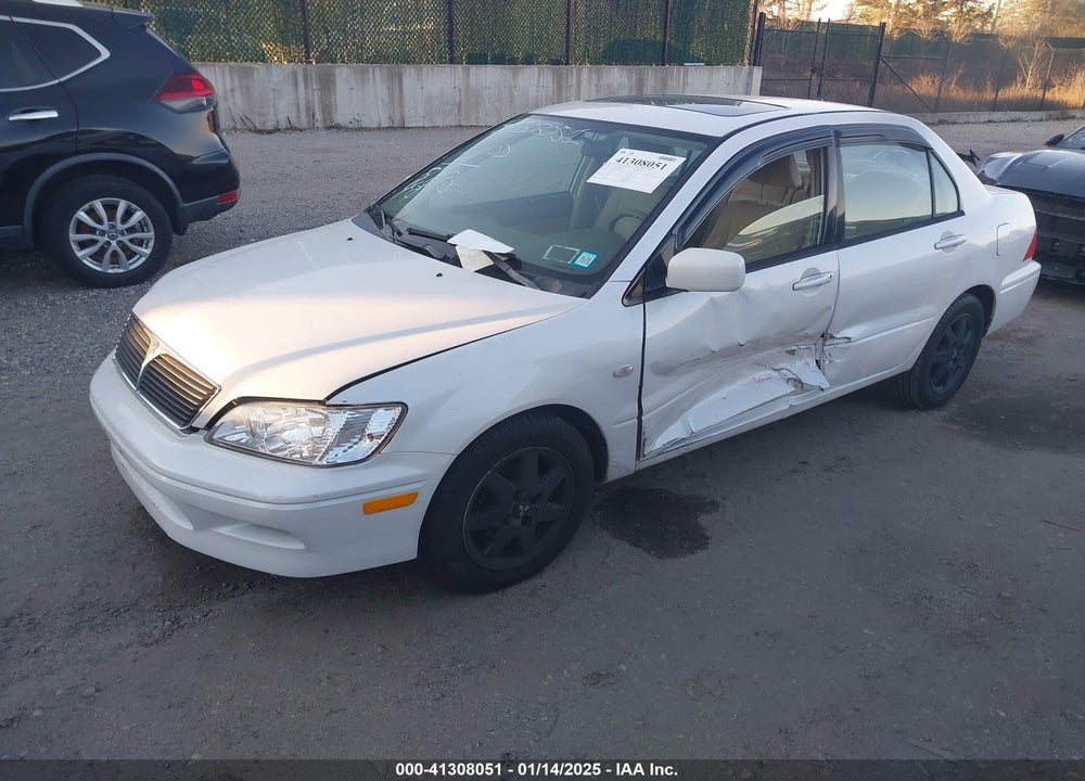 2003 MITSUBISHI LANCER LS VIN: JA3AJ36E83U056964