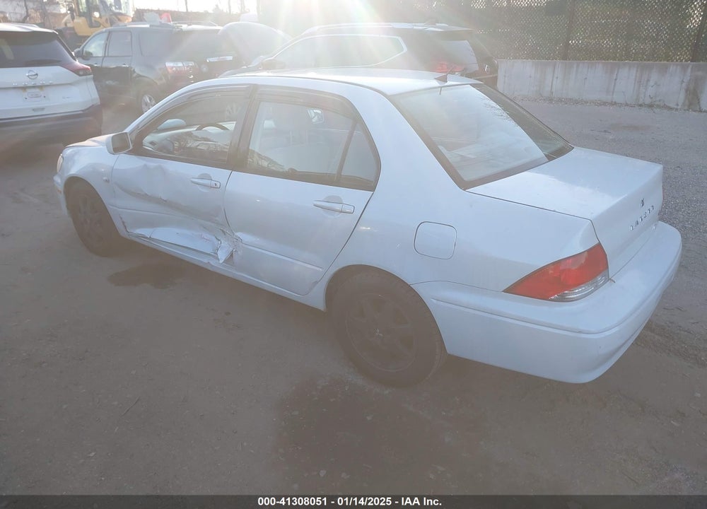 2003 MITSUBISHI LANCER LS VIN: JA3AJ36E83U056964