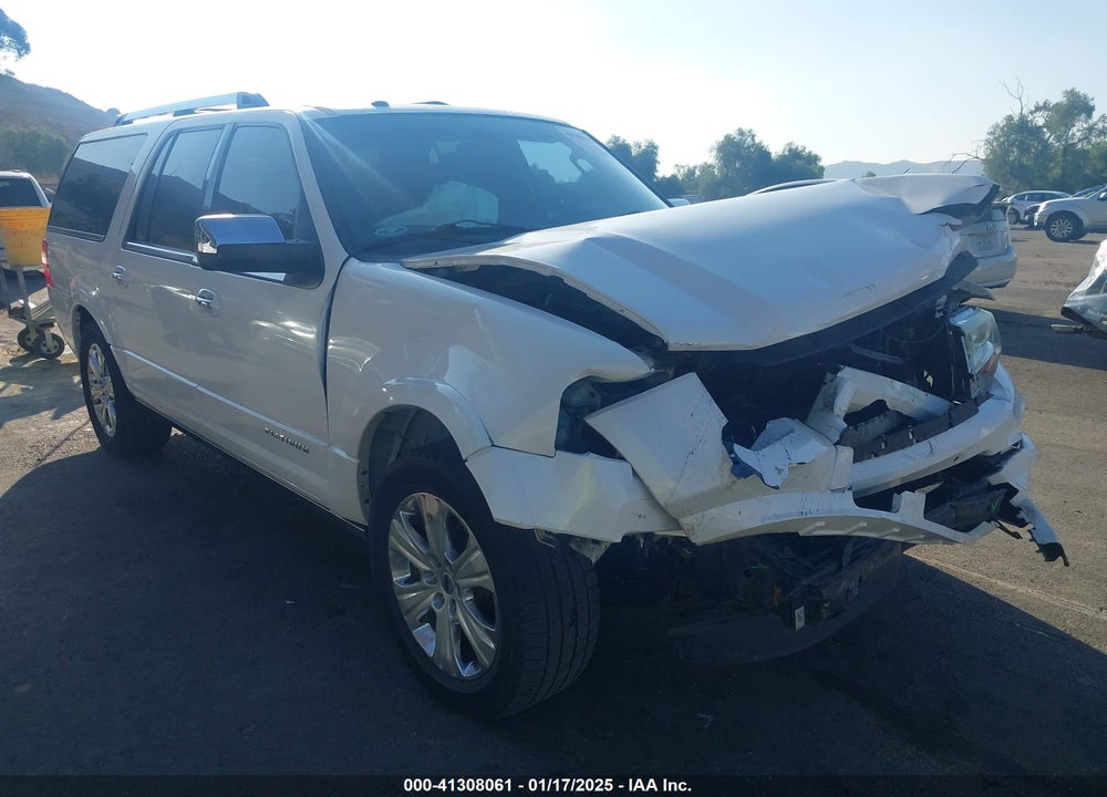 2015 FORD EXPEDITION EL PLATINUM VIN: 1FMJK1LT1FEF25201