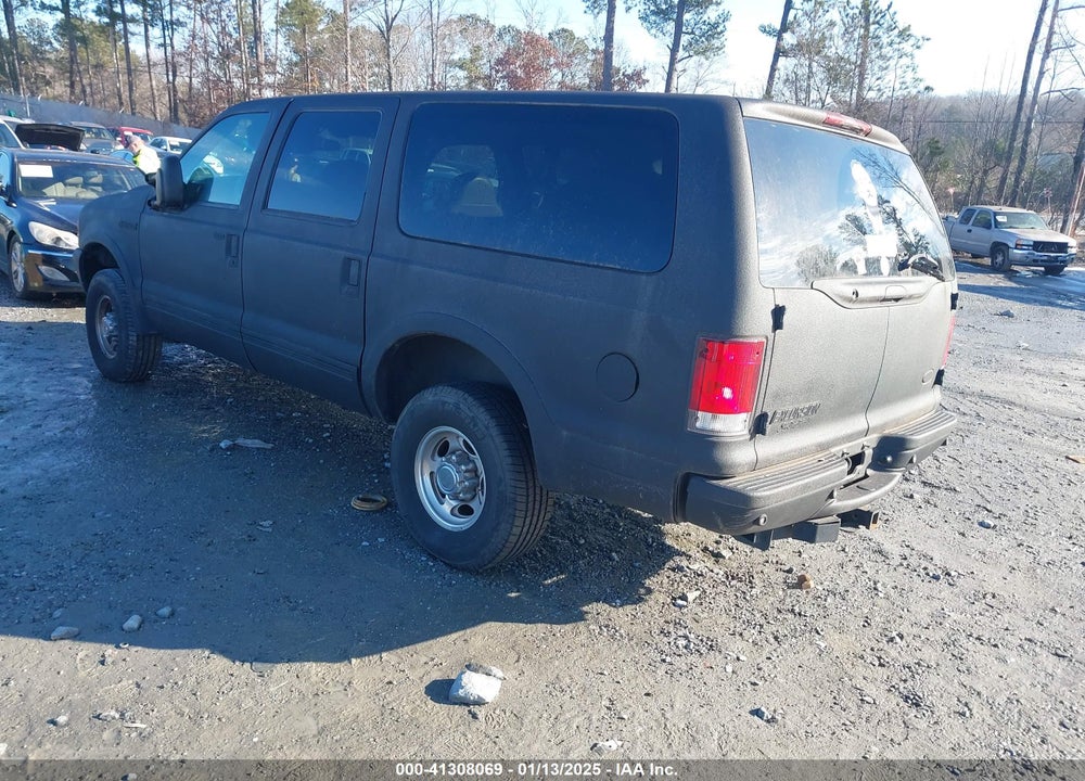 2001 FORD EXCURSION LIMITED VIN: 1FMNU43S81EB86661