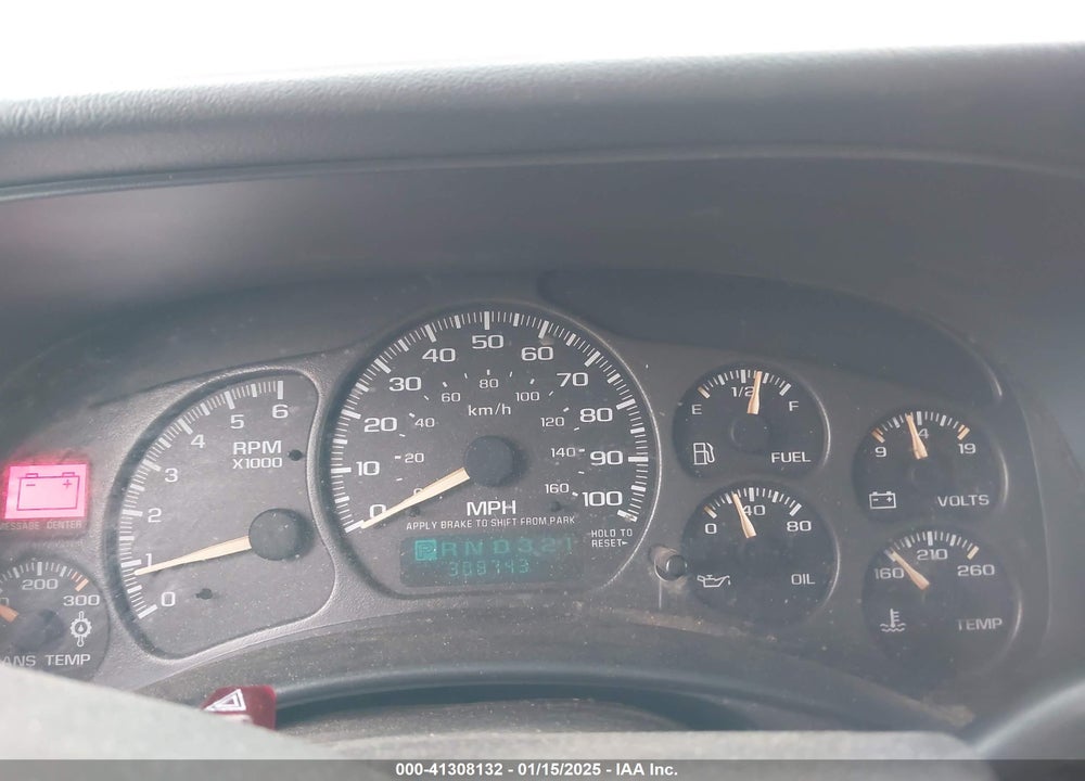 2002 CHEVROLET SILVERADO 1500HD LS VIN: 1GCGC13U42F242249