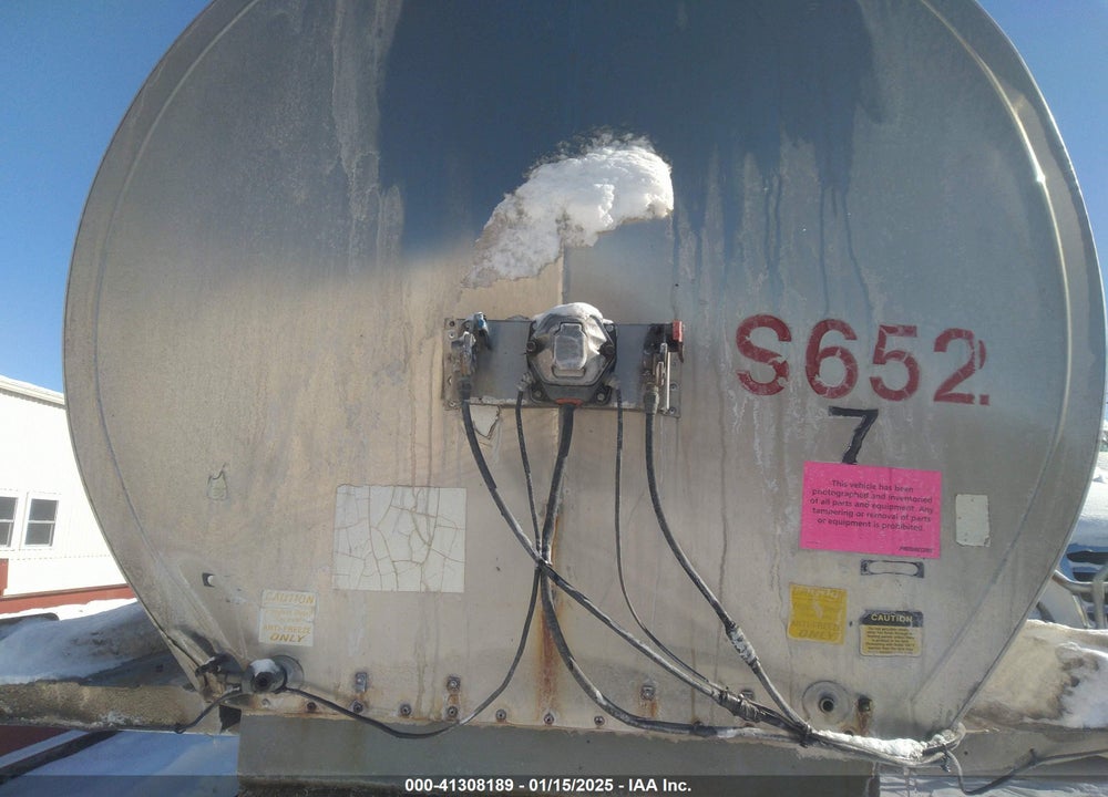 1986 BRENNER TANK INC --- VIN: 10BCY6214GF007927