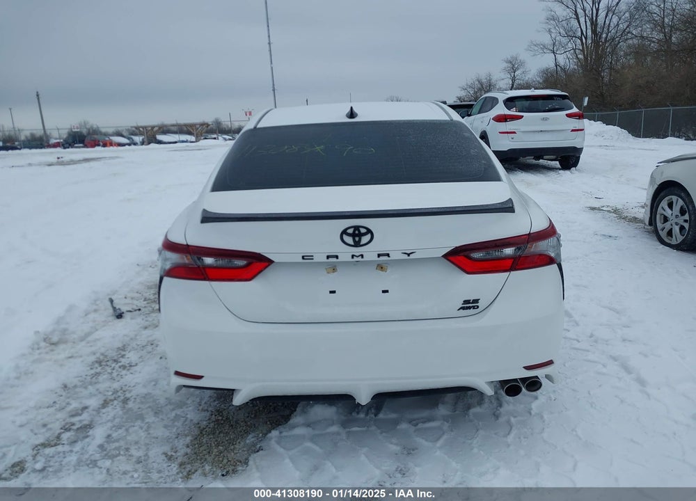 2022 TOYO CAMRY SE NIGHTSHADE VIN: 4T1T11BK8NU048386