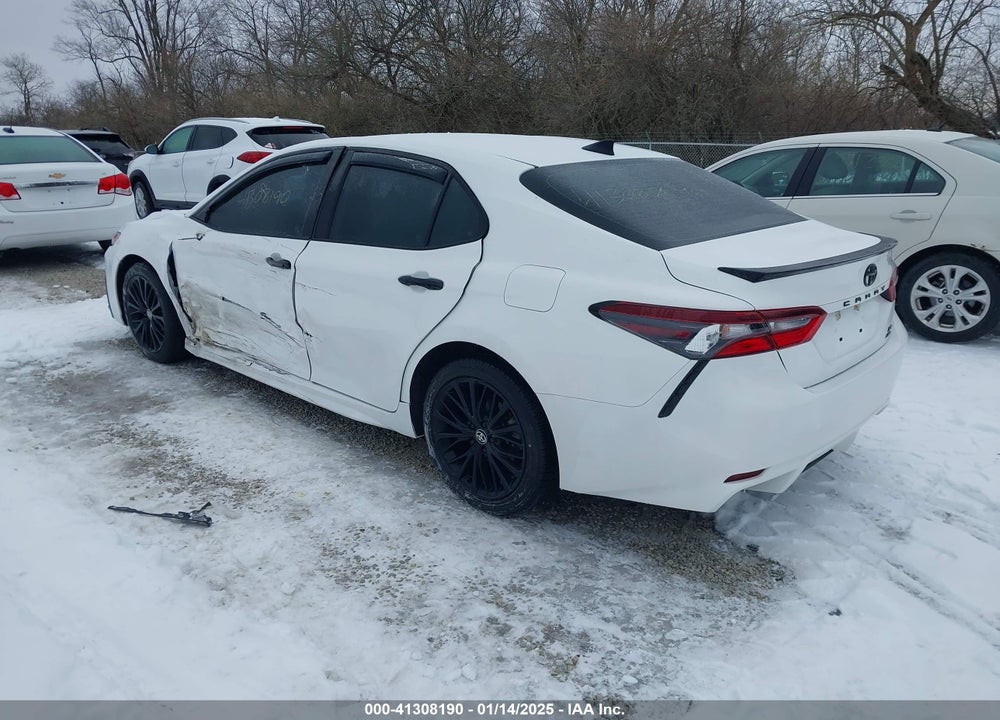 2022 TOYO CAMRY SE NIGHTSHADE VIN: 4T1T11BK8NU048386