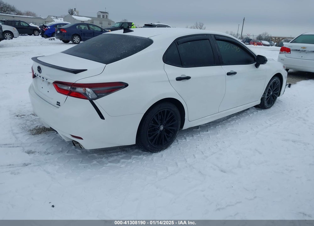 2022 TOYO CAMRY SE NIGHTSHADE VIN: 4T1T11BK8NU048386