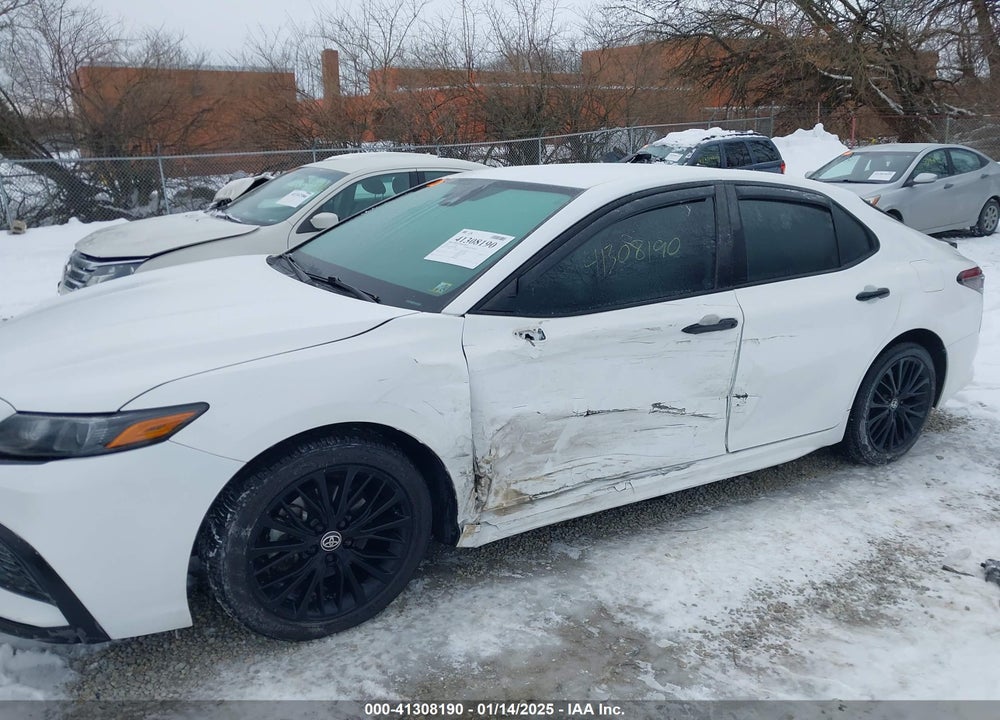 2022 TOYO CAMRY SE NIGHTSHADE VIN: 4T1T11BK8NU048386