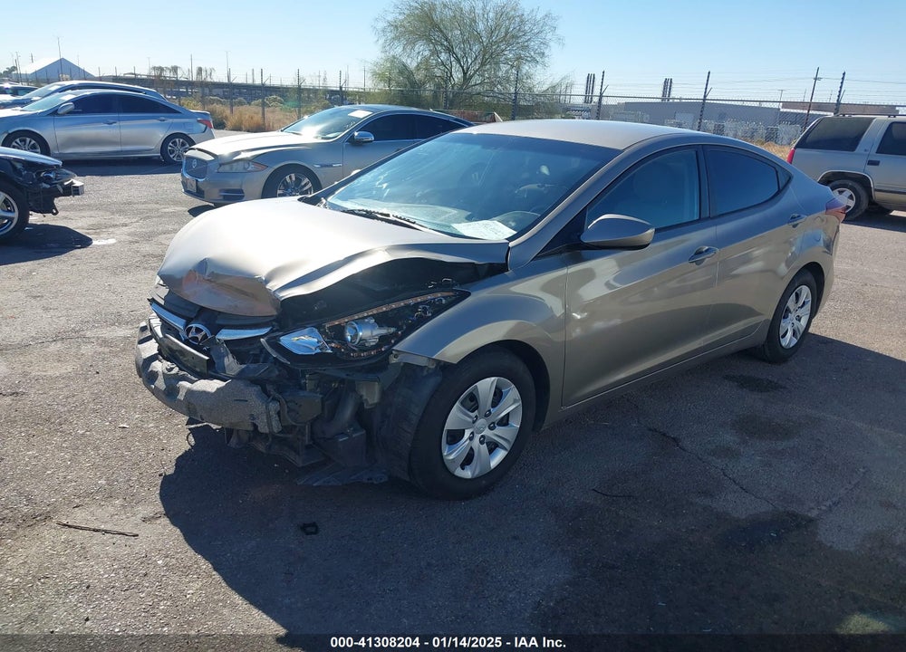 2016 HYUNDAI ELANTRA SE VIN: 5NPDH4AE0GH720147