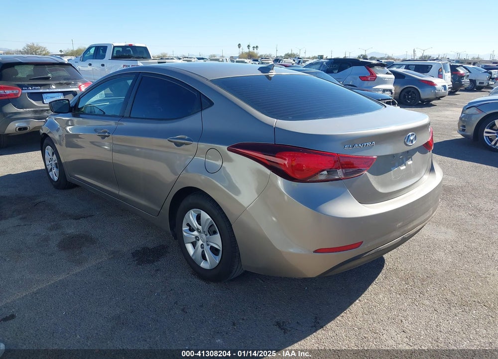 2016 HYUNDAI ELANTRA SE VIN: 5NPDH4AE0GH720147