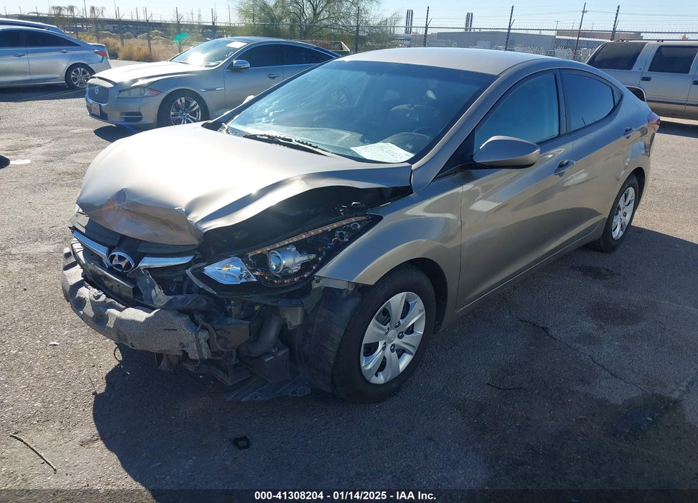 2016 HYUNDAI ELANTRA SE VIN: 5NPDH4AE0GH720147