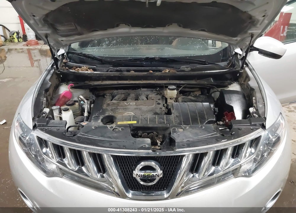 2009 NISSAN MURANO S VIN: JN8AZ18W09W214705