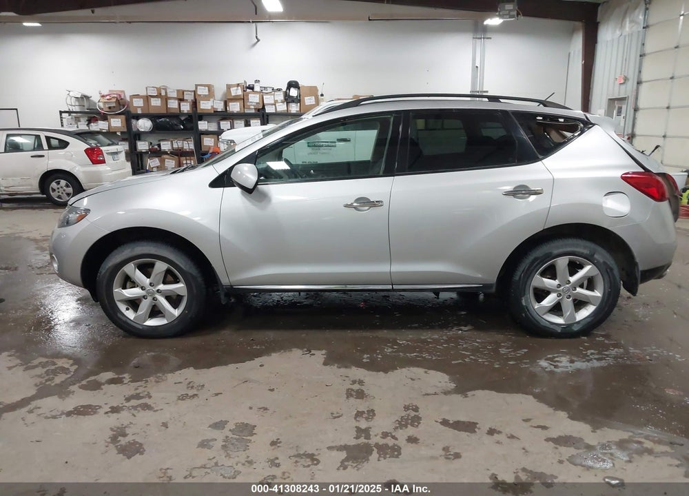 2009 NISSAN MURANO S VIN: JN8AZ18W09W214705