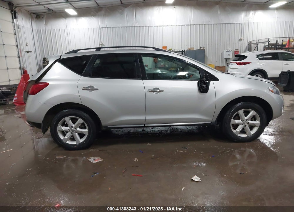 2009 NISSAN MURANO S VIN: JN8AZ18W09W214705