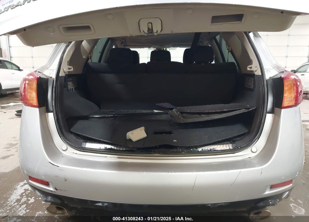 2009 NISSAN MURANO S VIN: JN8AZ18W09W214705