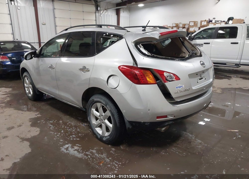 2009 NISSAN MURANO S VIN: JN8AZ18W09W214705