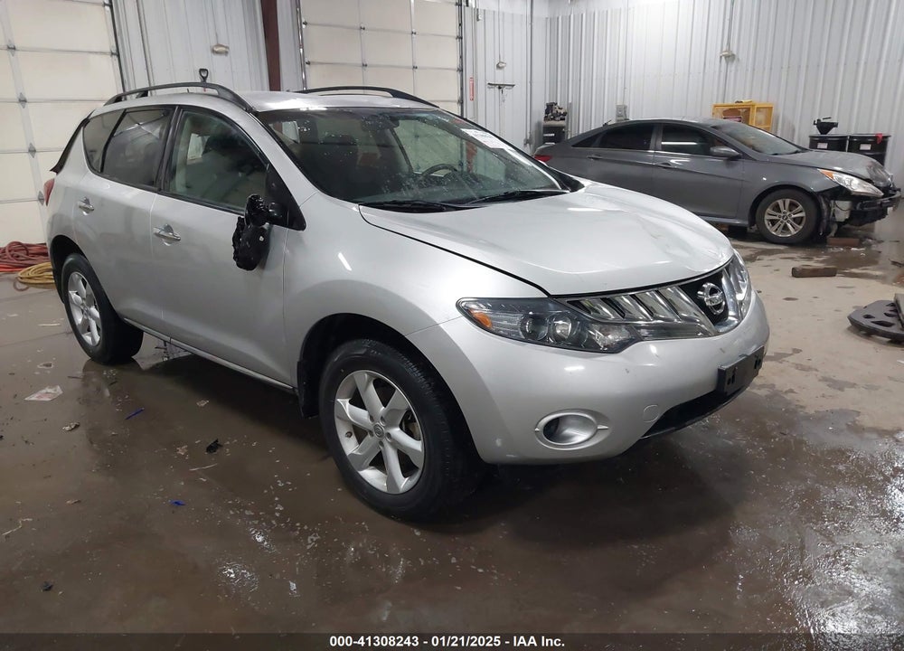 2009 NISSAN MURANO S VIN: JN8AZ18W09W214705