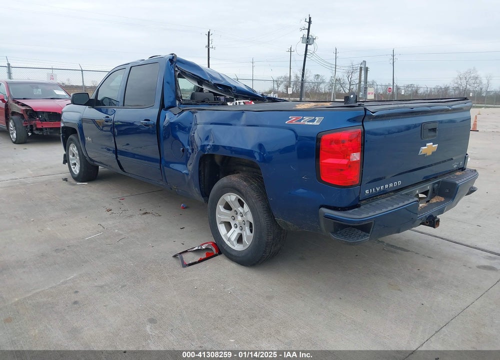 2017 CHEVROLET SILVERADO 1500 2LT VIN: 3GCUKRECXHG300820