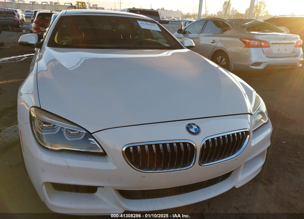 2017 BMW 640I GRAN COUPE VIN: WBA6D0C37HG639951