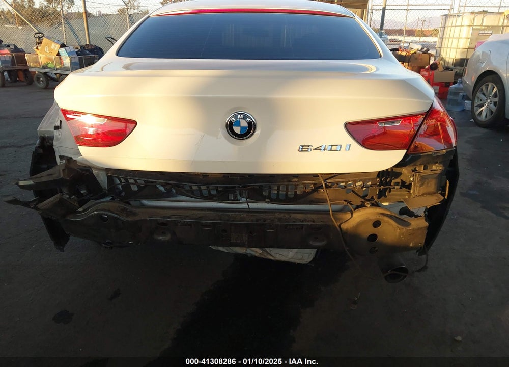 2017 BMW 640I GRAN COUPE VIN: WBA6D0C37HG639951