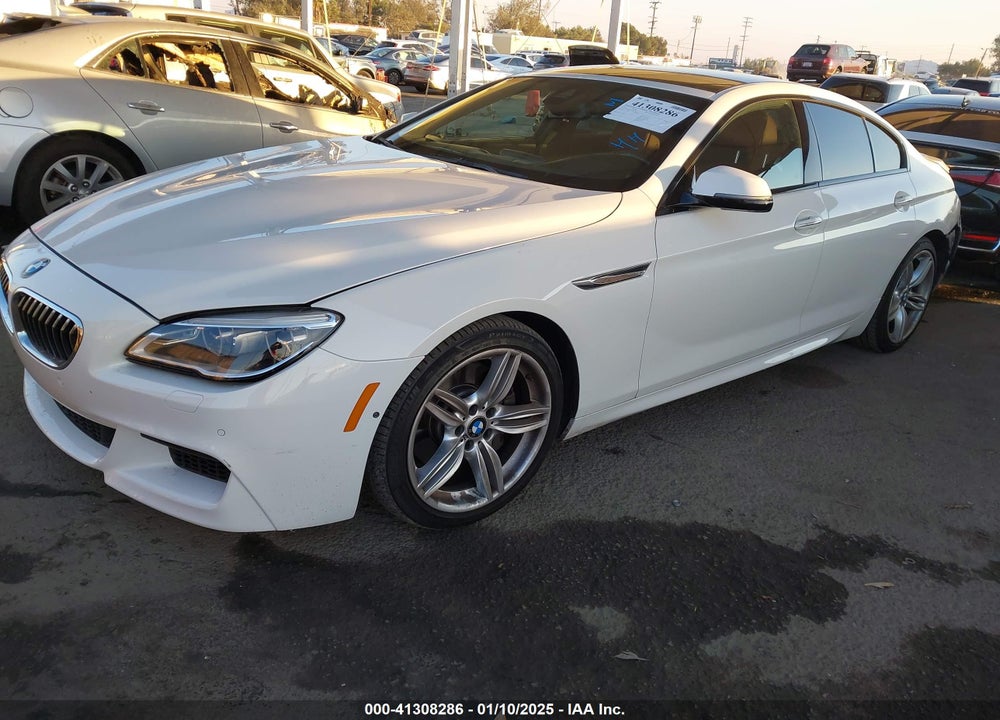 2017 BMW 640I GRAN COUPE VIN: WBA6D0C37HG639951