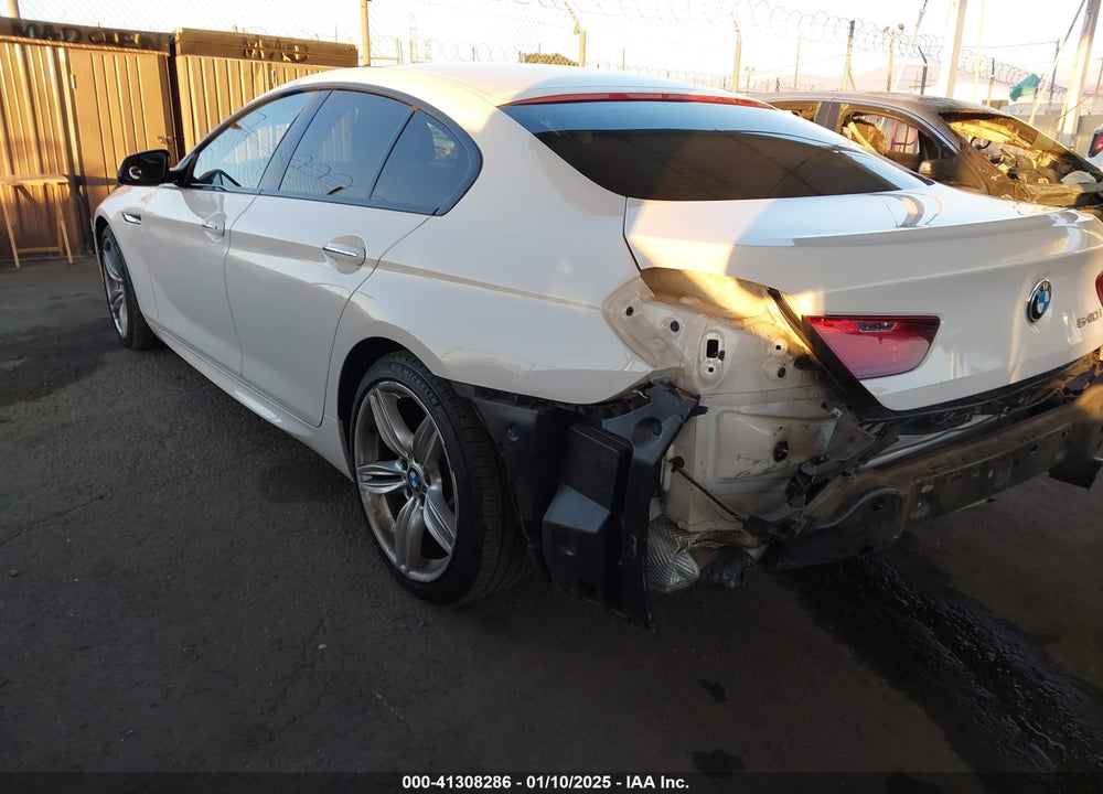 2017 BMW 640I GRAN COUPE VIN: WBA6D0C37HG639951