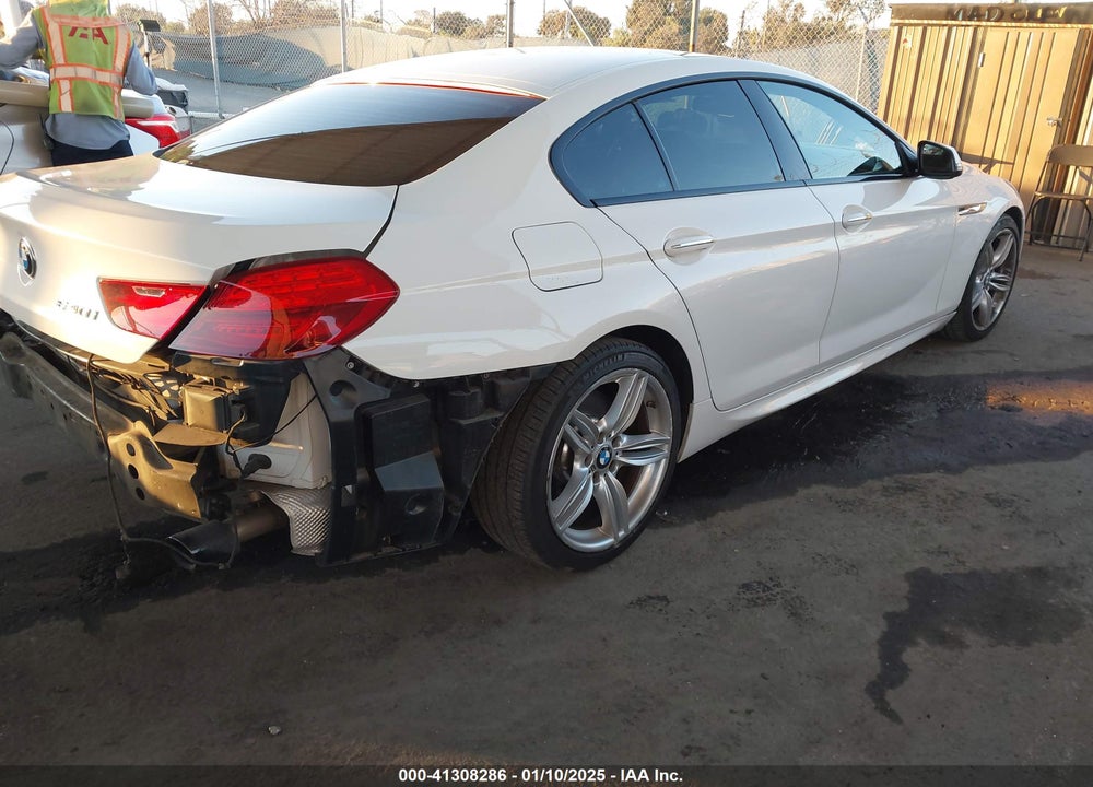 2017 BMW 640I GRAN COUPE VIN: WBA6D0C37HG639951