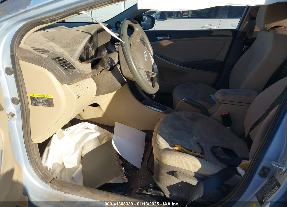 2013 HYUNDAI ACCENT GLS VIN: KMHCU4AE0DU563045