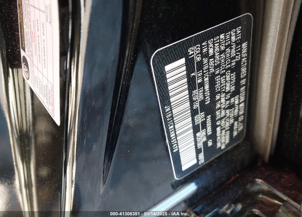 2022 NISSAN ROGUE SPORT SL AWD XTRONIC CVT VIN: JN1BJ1CWXNW497478