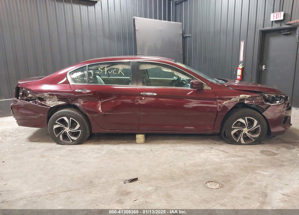 2016 HONDA ACCORD VIN: 1HGCR2F37GA155280